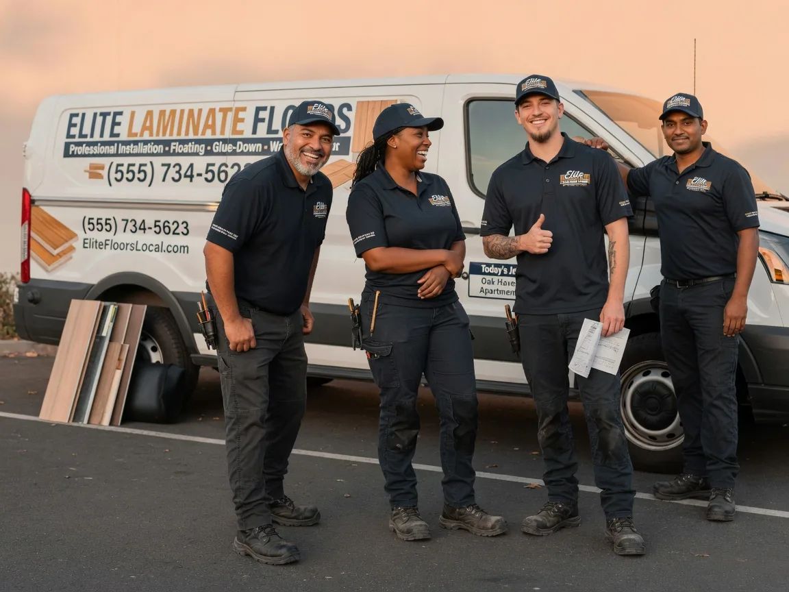 Laminate flooring installation company in Lublin, WI